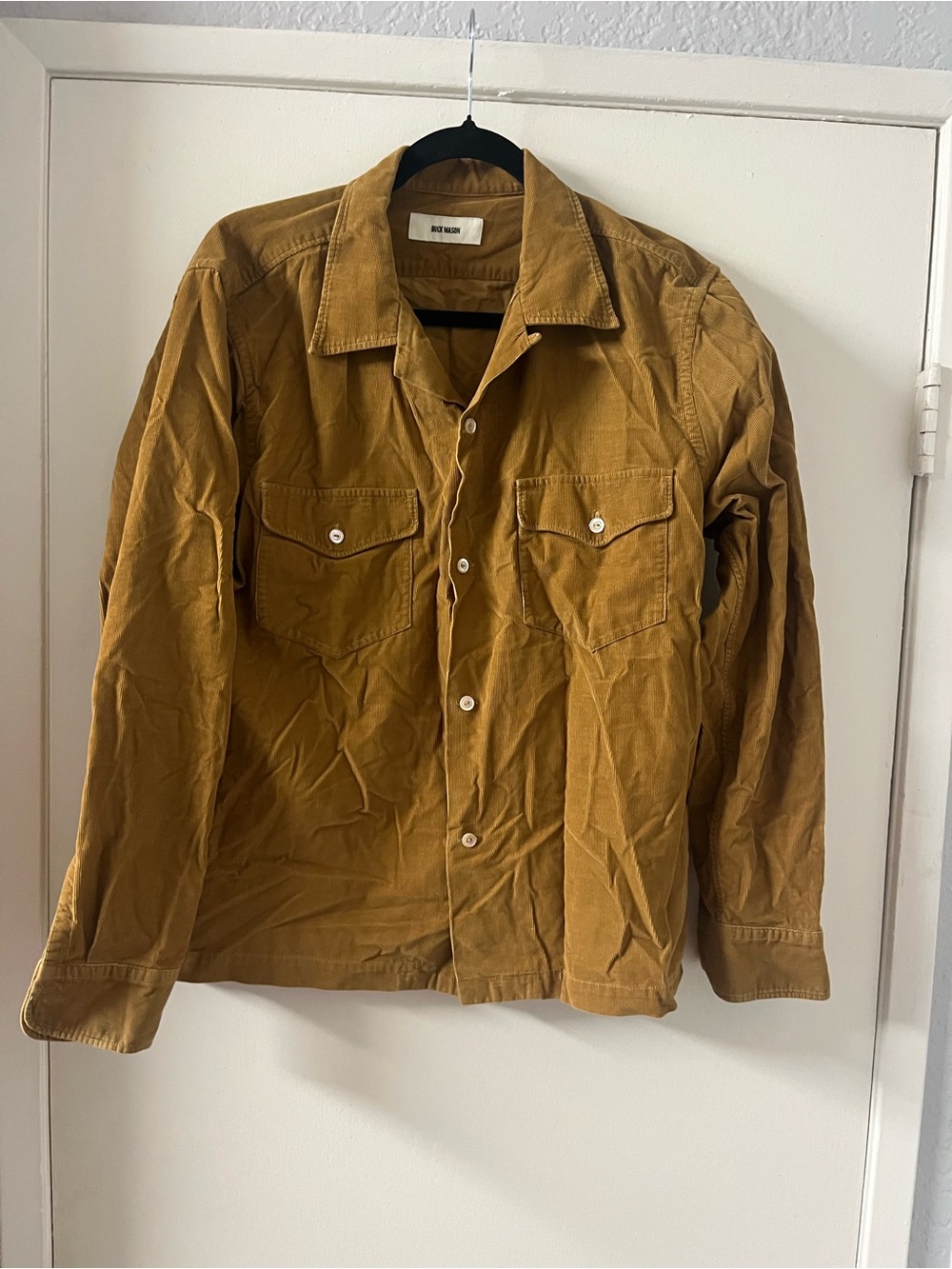Buck Mason Corduroy Button Down LS Size L